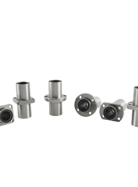 加长中间切边法兰直线轴承LMHC6 8 10 12 13 16 20 25 LUU