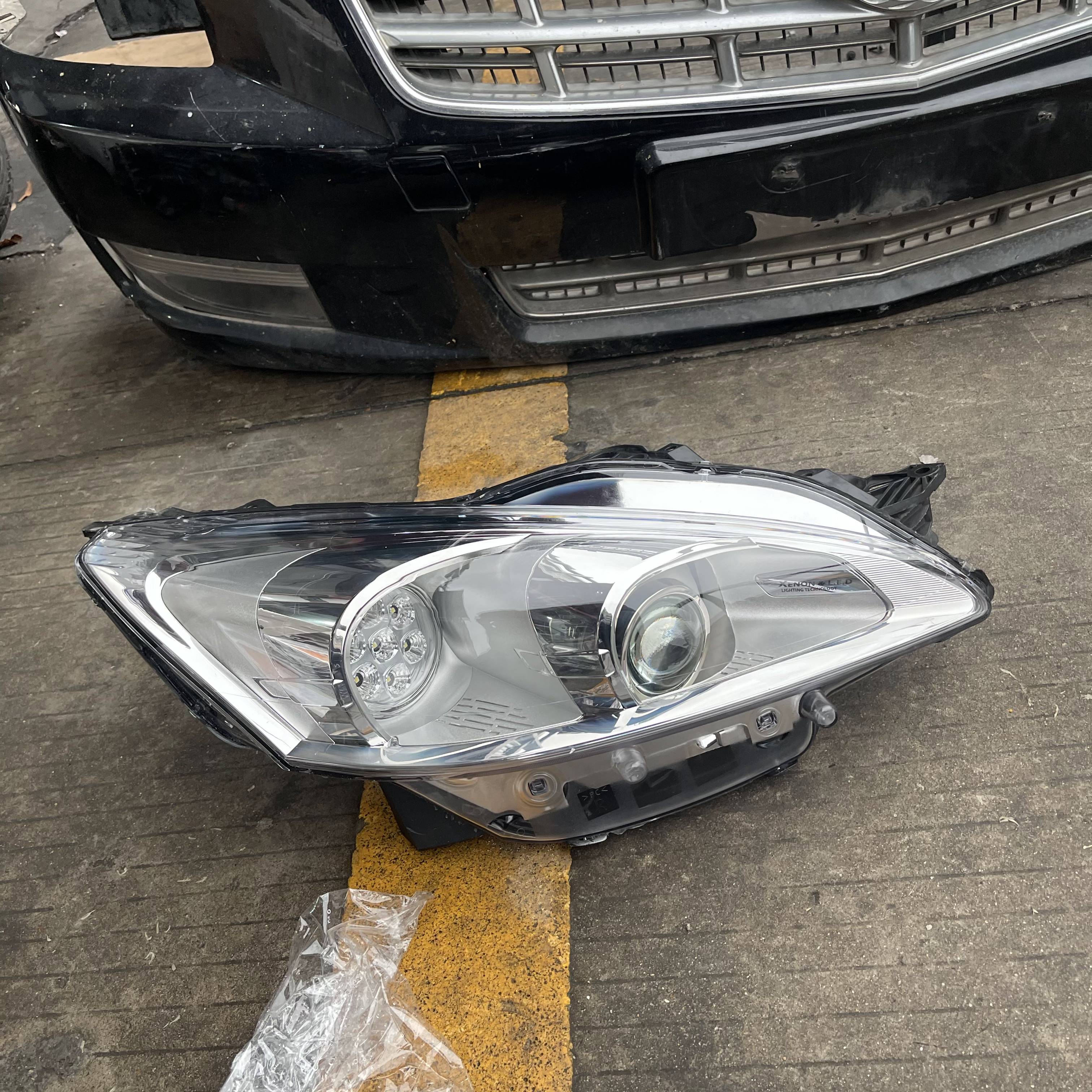 适用标致508大灯11-14款高配氙气LED大灯总成改装车配件原装原厂