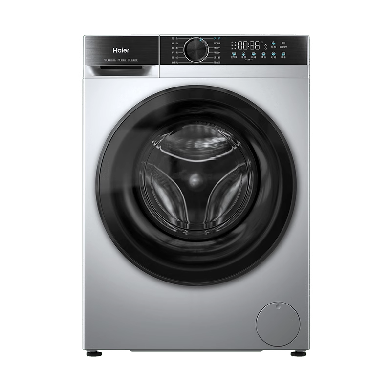 Haier/海尔滚筒洗衣机家用全自动超薄10kg大容量洗烘一体25TS