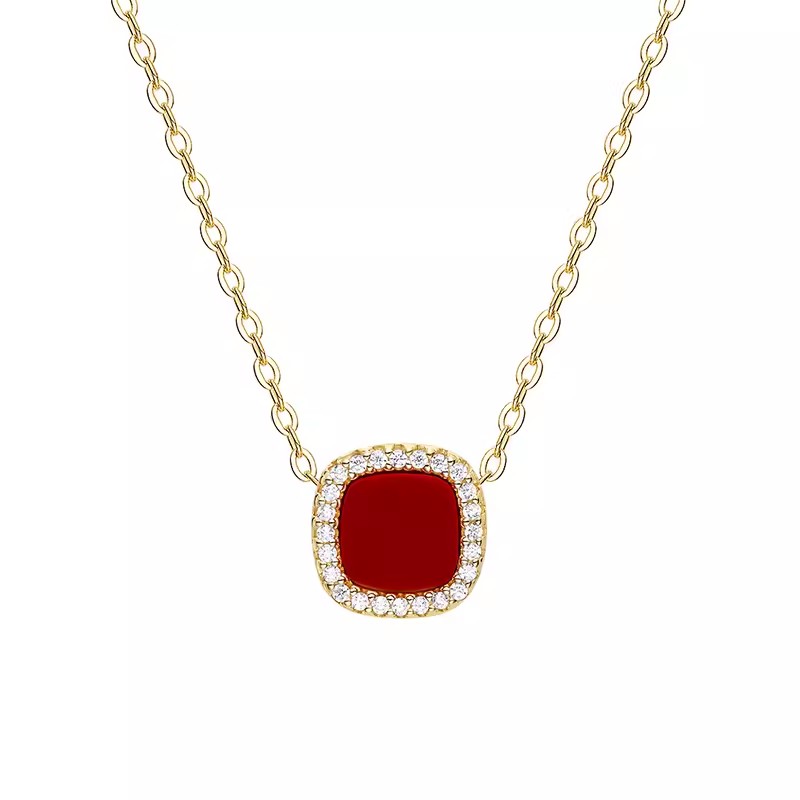 何方幸运币项链轻奢简约高级设计