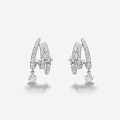 新品 何方流星多层耳环hefang轻奢高级配饰生日礼物