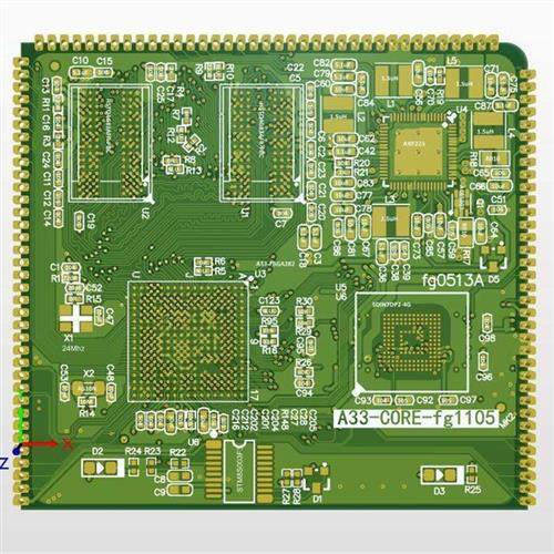 [����]ȫ־A33���İ��·ͼ���ԭ��ͼpcb����altium designer