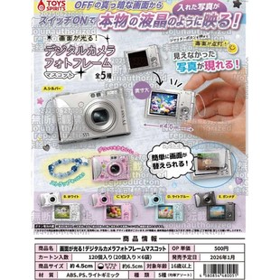 限购五件3月预定 发光投现数位相机模型