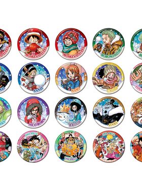 限购5/预售  海贼王 JF2024 WINTER 冬 原画吧唧徽章 第1弹