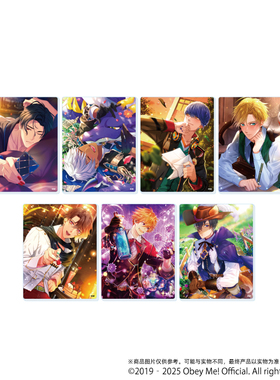 限购5/预订 A3 Obey Me! 视觉图 中华风 吧唧徽章立牌卡片 M02601