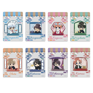 预定 银魂 3z银八 GRANUP 窗户边 徽章吧唧透卡卡片 日谷子周边