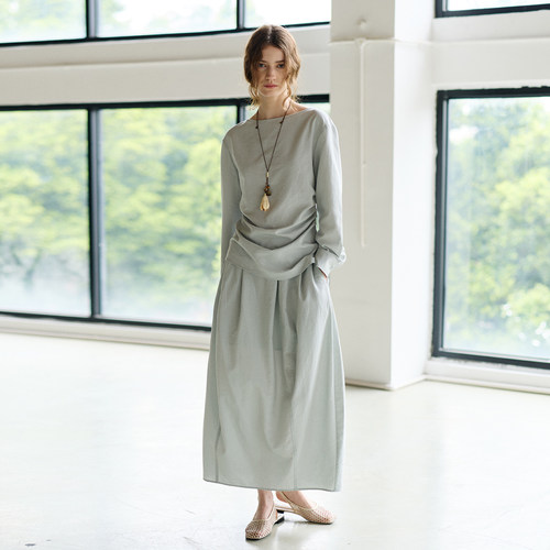 NONRESTRAIN衬衫上衣半身裙套装