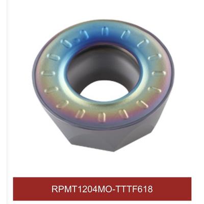 DESKAR戴斯卡七彩圆铣刀片RPMT1003NO-TT TF618 RPMT1204MO-TT