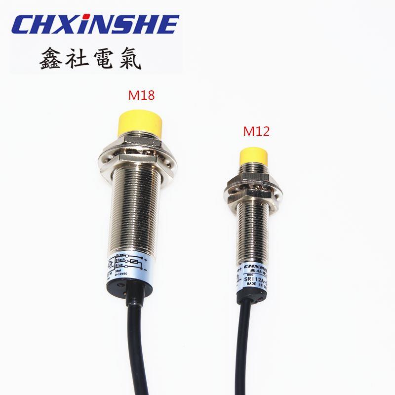 M12 M18模拟量接近开关 线性位移传感器 输出0-10V 4-20MA J4-D8V