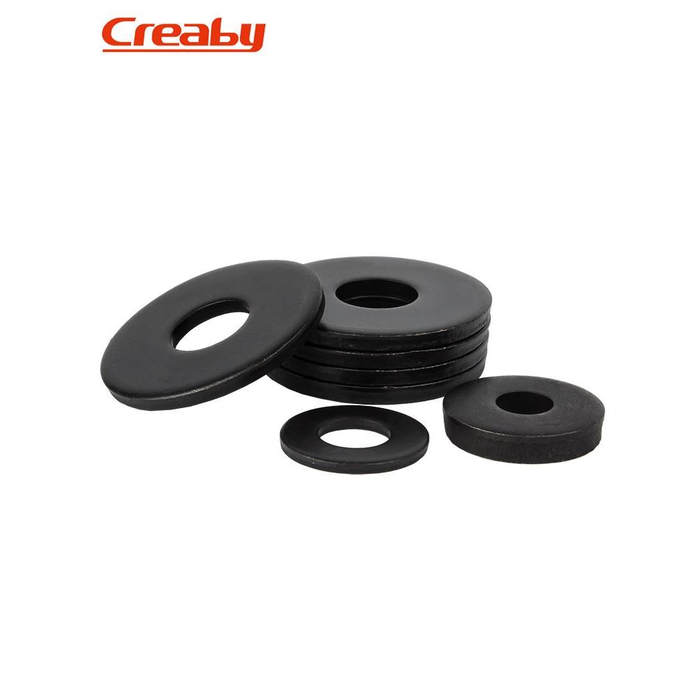 铁黑平垫片加大加厚平垫圈华司介子圆形金属螺丝垫片3M4M5M6M8M10