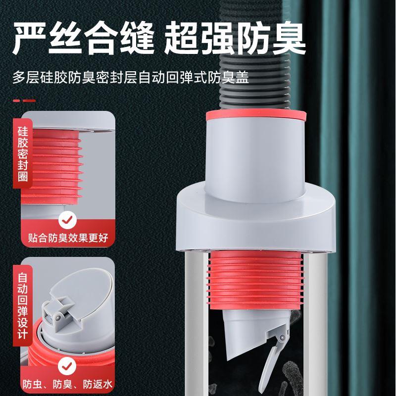 下水管防返臭神器厨房卫生间菜盆洗手盆堵口密封塞厨房卫生间防臭
