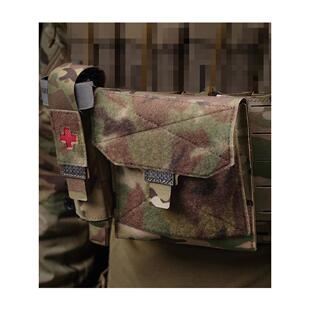 战术背心MOLLE拓展功能包户外杂物收纳背心腰封附件袋 骑士地图包