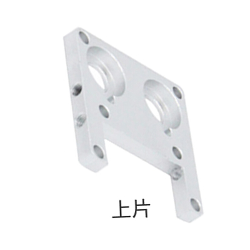 。um2 散热片冷却槽配件 步进 3D打印机 热端下料 挤出机固定铝块