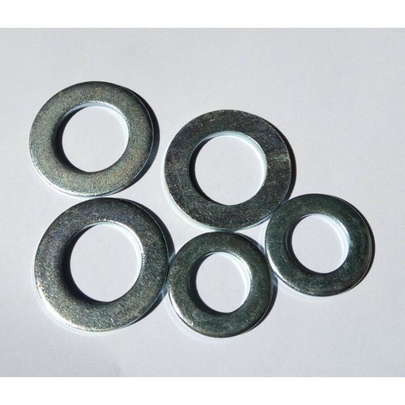 。GB97铁镀锌平垫片加厚垫片垫圈M14*28*2.5内孔15外径28厚度2.5m