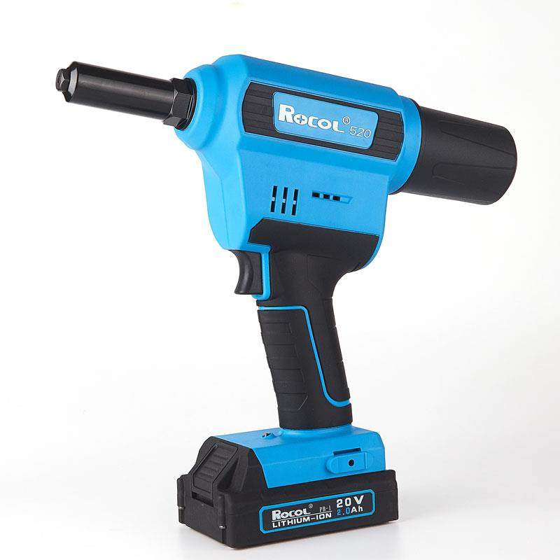 罗哥ROCOL充电式电动铆钉枪工业级电动拉钉枪拉铆枪铆钉机抽芯