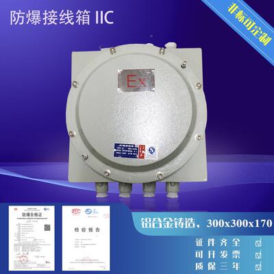 防爆接线箱，防爆配电箱，防爆箱，防爆接线盒300*300*170MM IIC