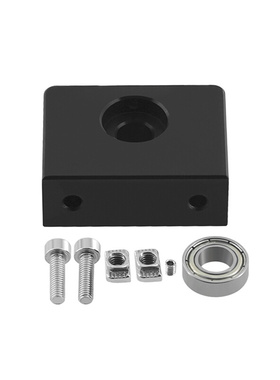 。Ender3 V2 Z轴金属固定座CR10丝杆 CNC钣金支架8mm螺杆连接配零