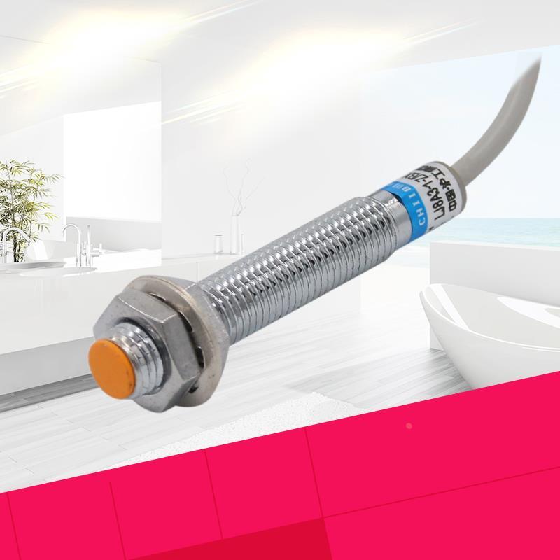 M8电感PNP接近开关感应金属24v直流三线36常开埋入式LJ8A3-1-Z/BY