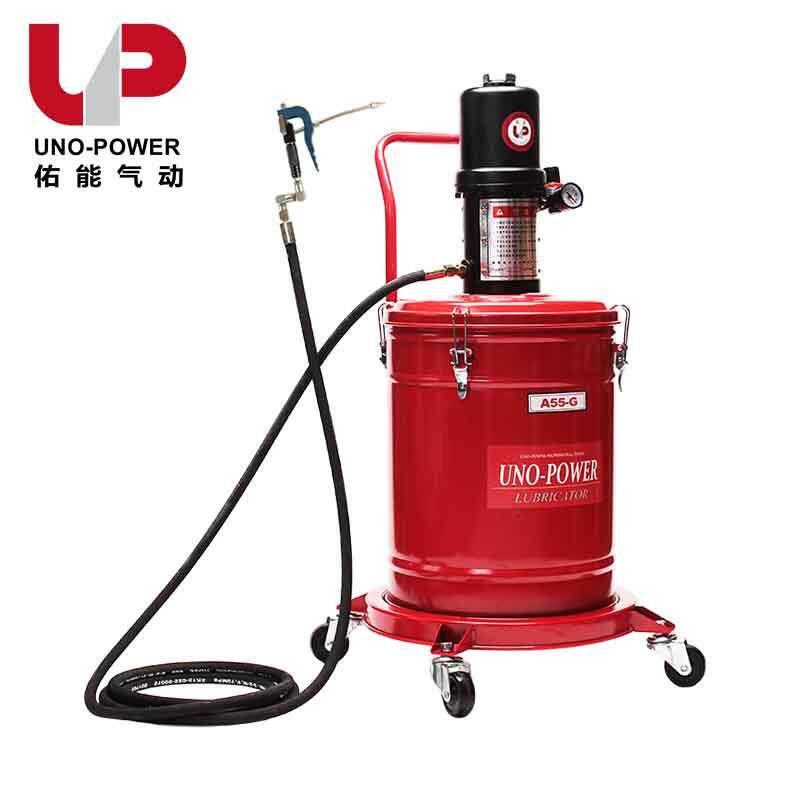 佑能 气动黄油泵 移动式黄油加注机 30L注脂机A55-G气动黄油枪