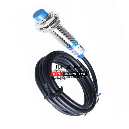 。3D打印机接近开关LJ12A3-4-Z/BX配件 三线NPN常开6-36V 电感式