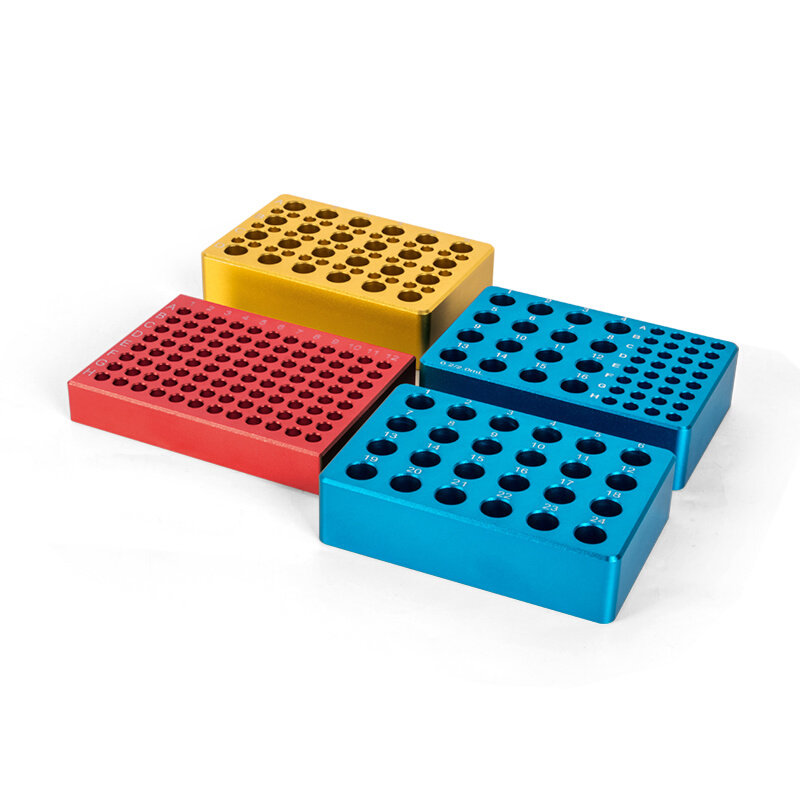 。预冷96孔低温配液恒温模块PCR冰盒0.2ML试管冰盒冷冻模块ICE BO