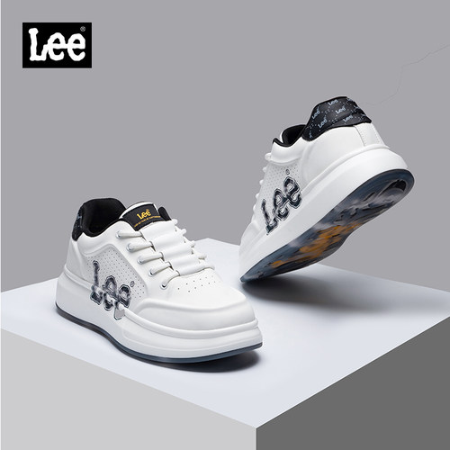 lee官方板鞋男士新款休闲鞋子