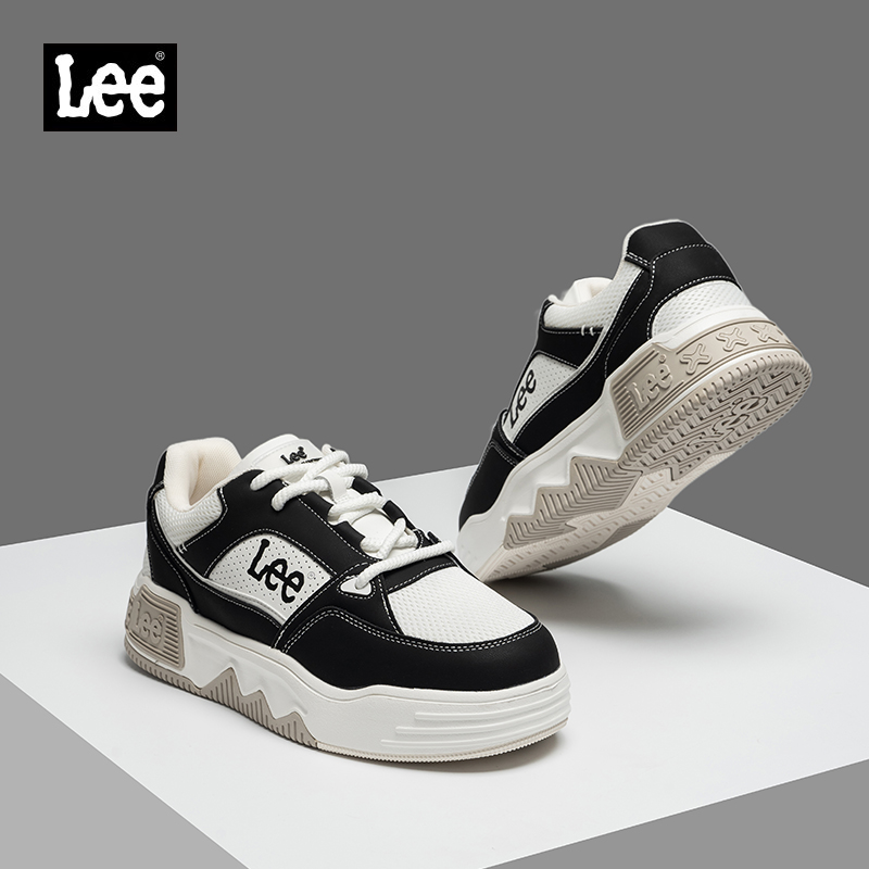 Lee官方男鞋夏季透气网面板鞋