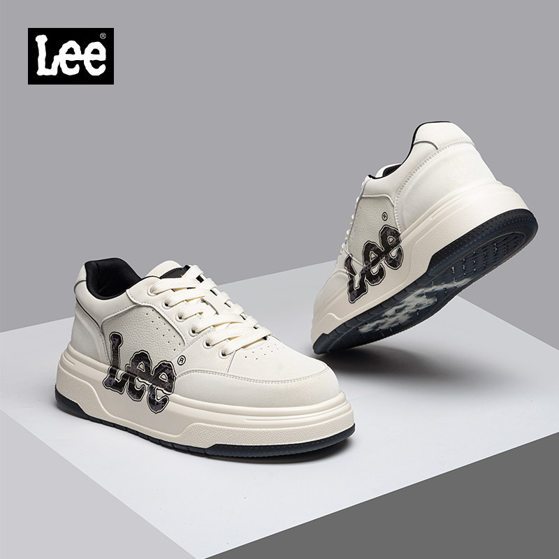 Lee官方男鞋2025冬季新款男士休闲鞋子男潮鞋厚底增高真皮板鞋男,流行男鞋,休闲板鞋,淘宝优惠券,粉丝福利购,淘宝优惠卷