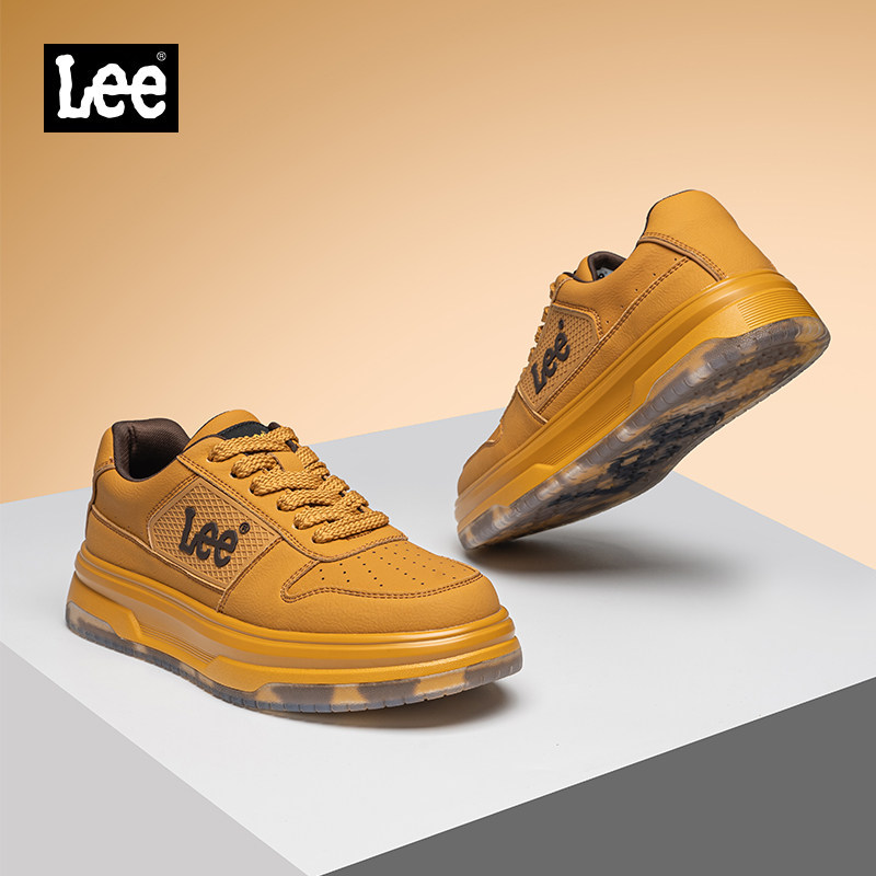 Lee官方男鞋2025冬季新款男士休闲鞋子男潮鞋小众复古真皮板鞋男,流行男鞋,休闲板鞋,淘宝优惠券,粉丝福利购,淘宝优惠卷