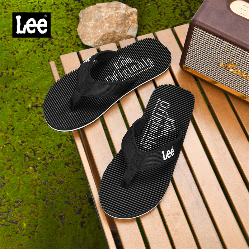 Lee官方人字拖男款2025新款夏季防滑沙滩凉拖鞋男士夹脚凉鞋夹脚