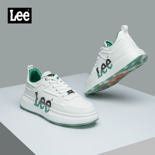 板鞋 新款 男士 运动鞋 子潮 Lee官方男鞋 百搭厚底低帮休闲鞋 2026春季