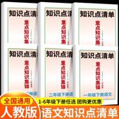 现货 斗半匠语文重点知识集锦一二三四五六年级上下人教版 2025秋季 版 语文知识点清单 最新 正版