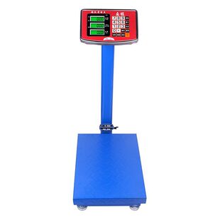 商用电子秤300公斤100kg电子称家用折叠精准台秤充电