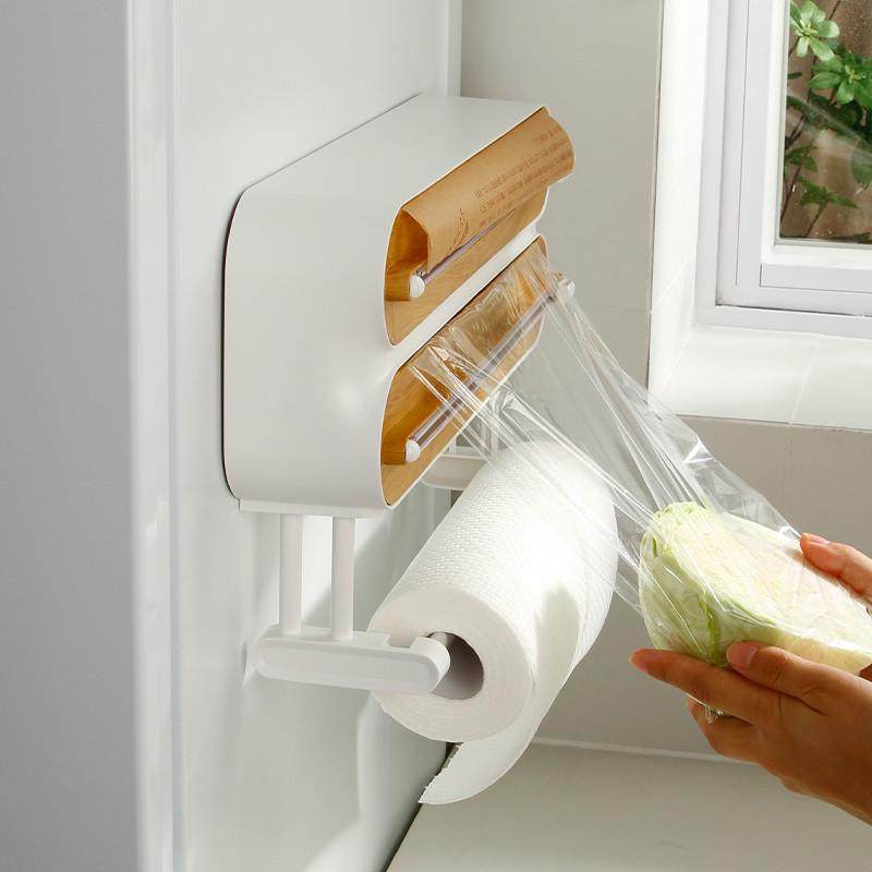 御仕家 磁吸保鲜膜切割器 厨房冰箱锡纸保鲜膜罩家用食品级收纳盒,厨房/烹饪用具,保鲜膜切割器,淘宝优惠券,粉丝福利购,淘宝优惠卷