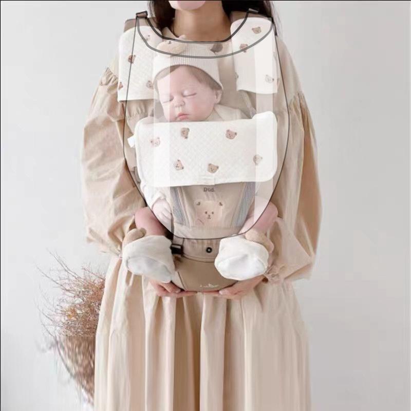 宝宝防护面罩婴儿隔离面罩高清透明面罩防飞沫防飞溅宝宝面罩