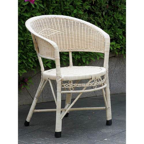 天然植物藤椅竹椅子老式手工靠背椅凉椅休闲椅老年人喝茶圆圈椅子