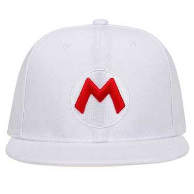 现货Whesale Mario Stitchig Embroidery Child Girl Baseba Cap