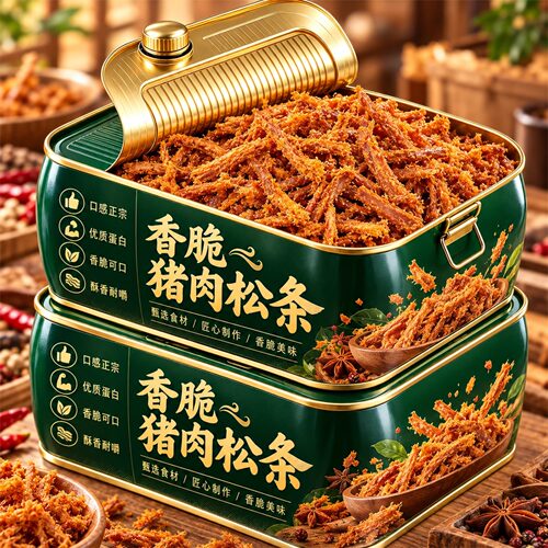 鲜肉制作 选用新鲜猪肉精工制作