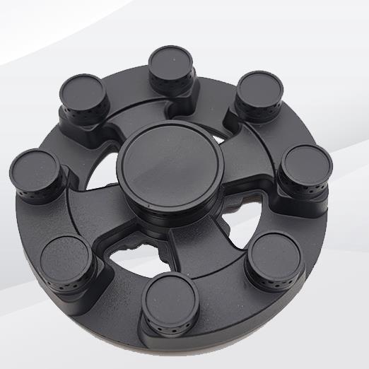 九头款高品质燃气灶配件方炉头飞机炉头组合件43-20分火器铜火盖