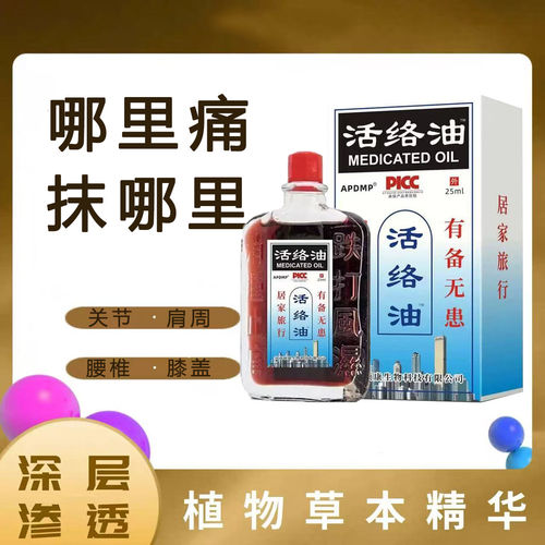 活络油中老年人颈肩腰腿