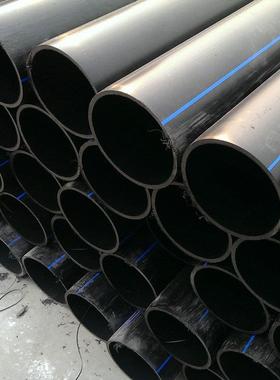 东莞pe100给水管dn110全新料pe给水管承压1.6公斤工程用供水管