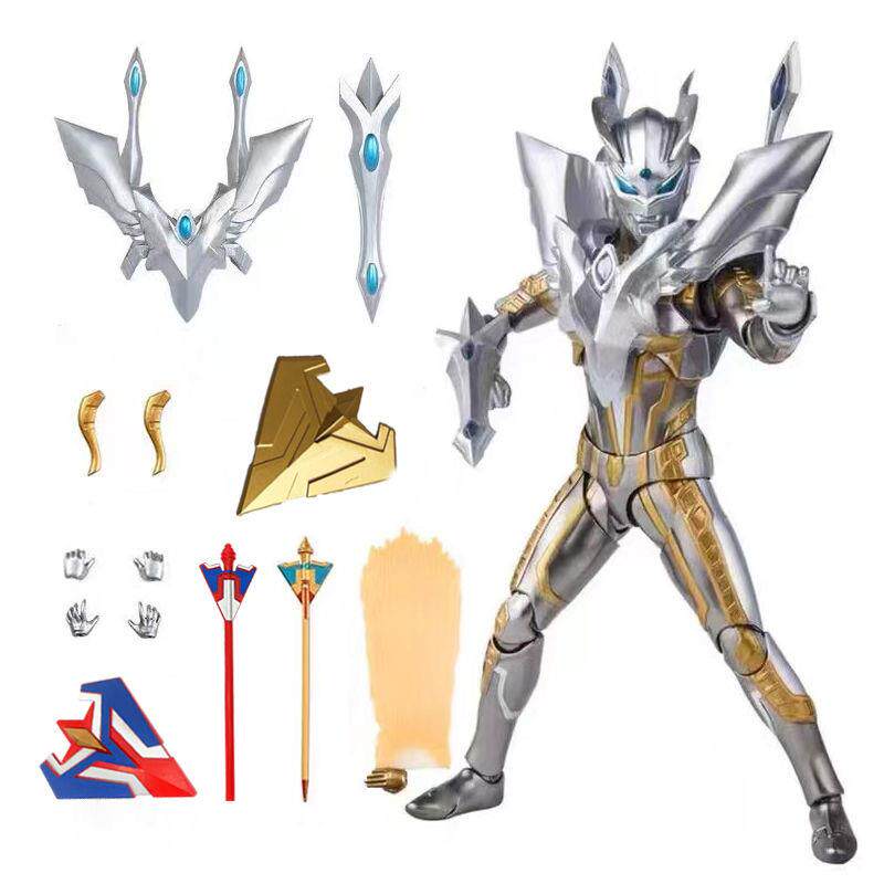 SHF ULTIMATE SHINING ZERO 골드 글로리 제로 슈퍼 이동식 울트라 피규어 어린이 장난감 선물