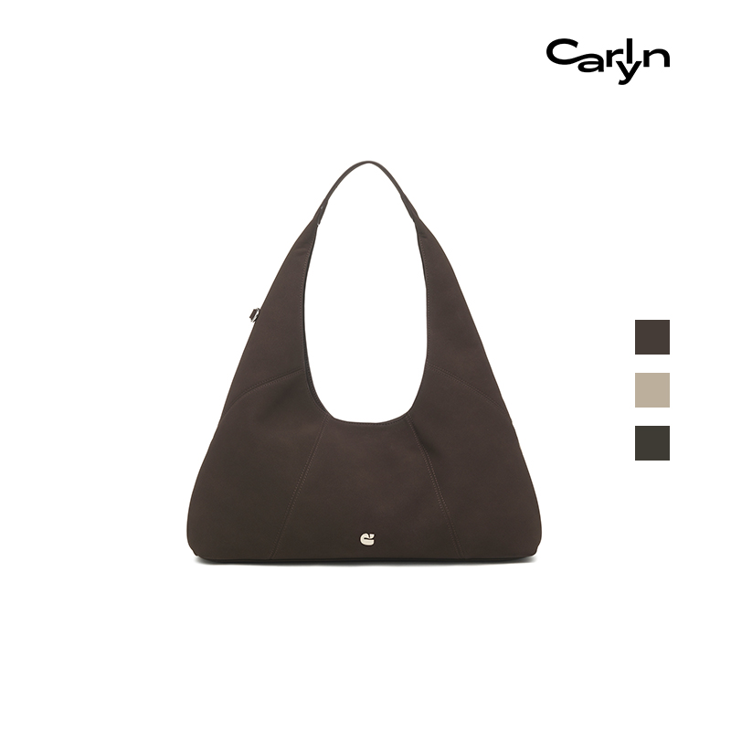 Carlyn NUV大号韩国百搭轻奢质感休闲女士单肩HOBO包通勤腋下包
