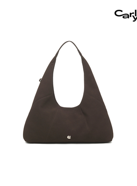 Carlyn NUV大号韩国百搭轻奢质感休闲女士单肩HOBO包通勤腋下包