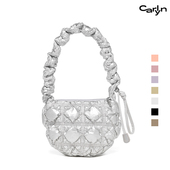 Carlyn POING情人节礼物迷你韩国小众轻奢设计感褶皱云朵单肩包