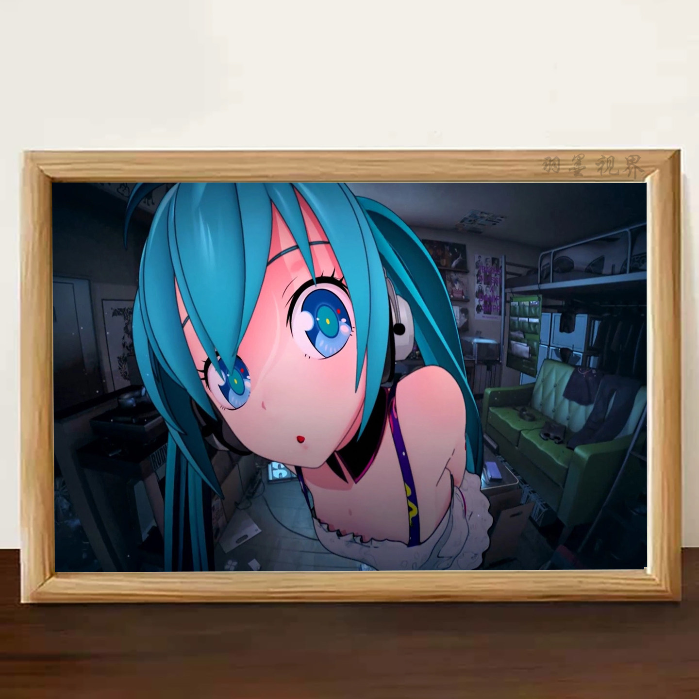 初音未来宅家耳机款动漫周边