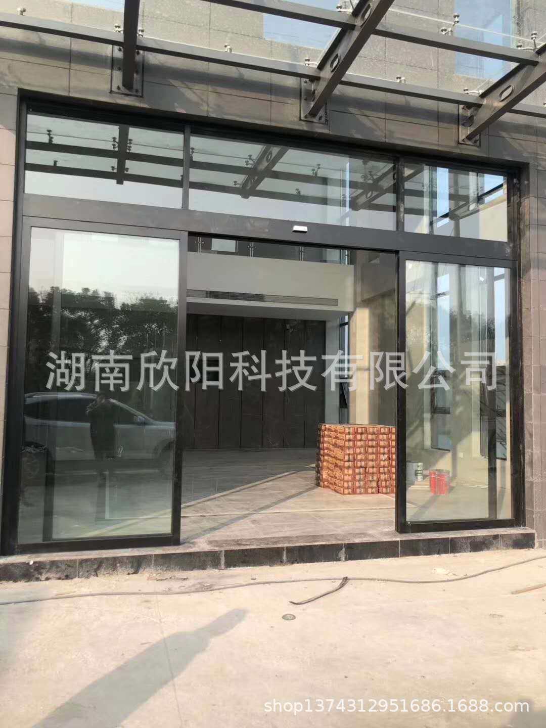 长沙自动门平移门玻璃自动门人脸识别自动门指纹刷卡自动感应门