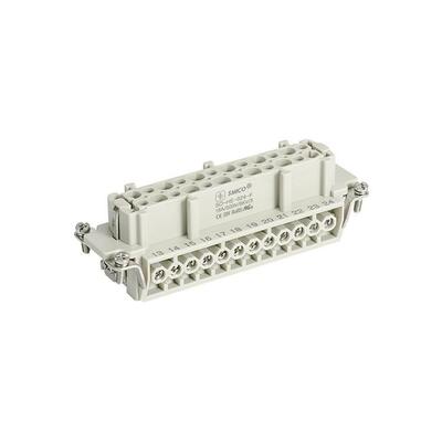 代替ILME重载连接器HE-024-M矩形连接器24芯09330242601