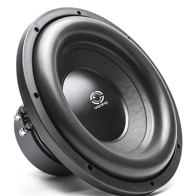 音之初PRO-DE12C600汽车喇叭2400瓦双4欧12寸低音炮超重低音喇叭