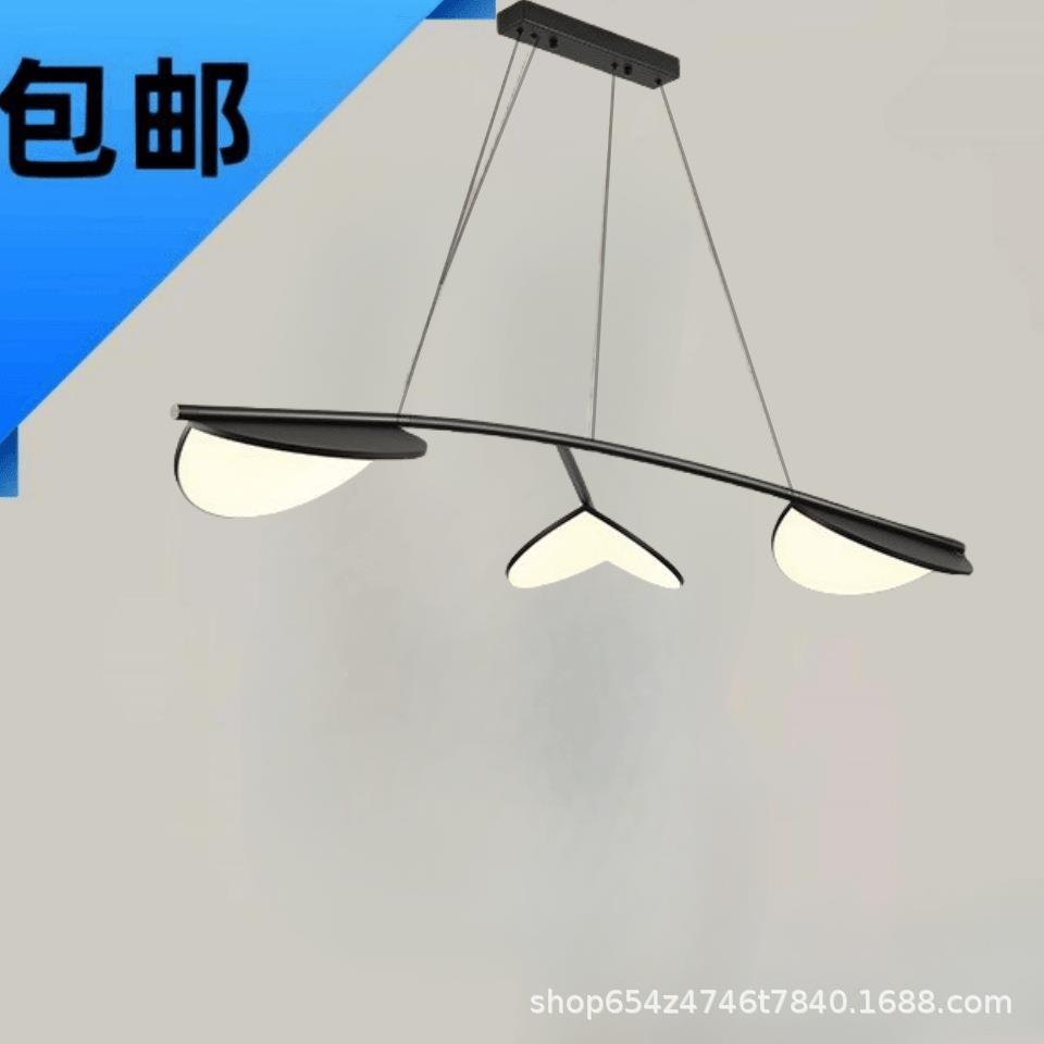 意大利FLOS餐厅吧台吊灯餐桌长条客厅展厅茶室设计师创意叶子吊灯